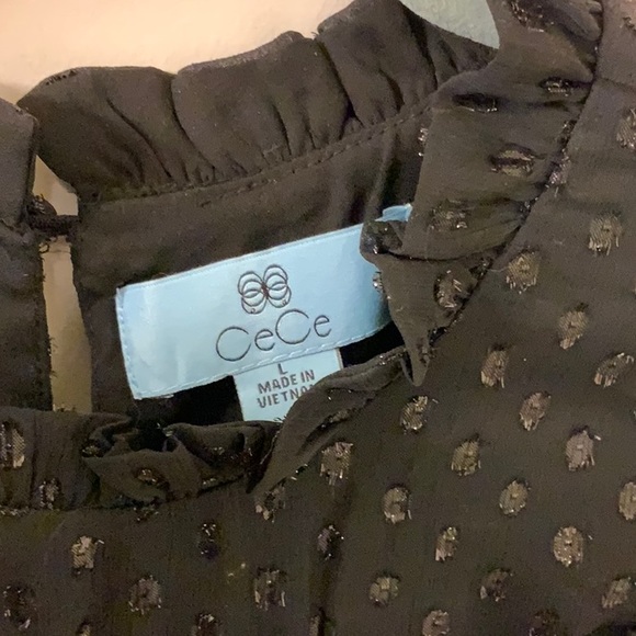 Smocked black dress - Picture 6 of 9